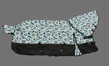 Heavy Weight Horse Winter Turnout Blanket  ( With Detachable Hood ) 1200 Denier with 300 GSM Fill - (Cowhide-Aztec-Print)