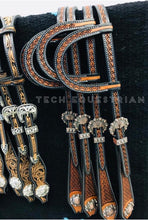 Antiqued Collection ( ARGENTINIAN LEATHER Headstalls &  Tack Set)