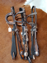 Antiqued Collection ( ARGENTINIAN LEATHER Headstalls &  Tack Set)